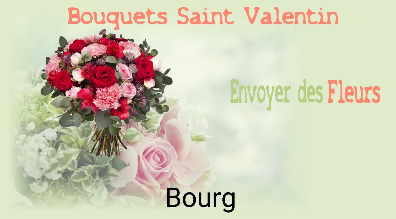 Roses de Saint-Valentin livrées à Bourg